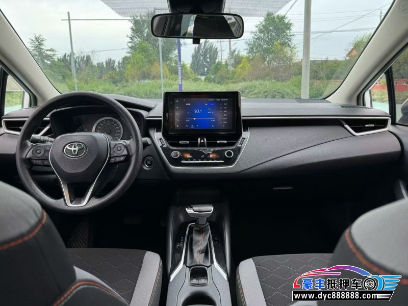 21年丰田卡罗拉轿车抵押车出售