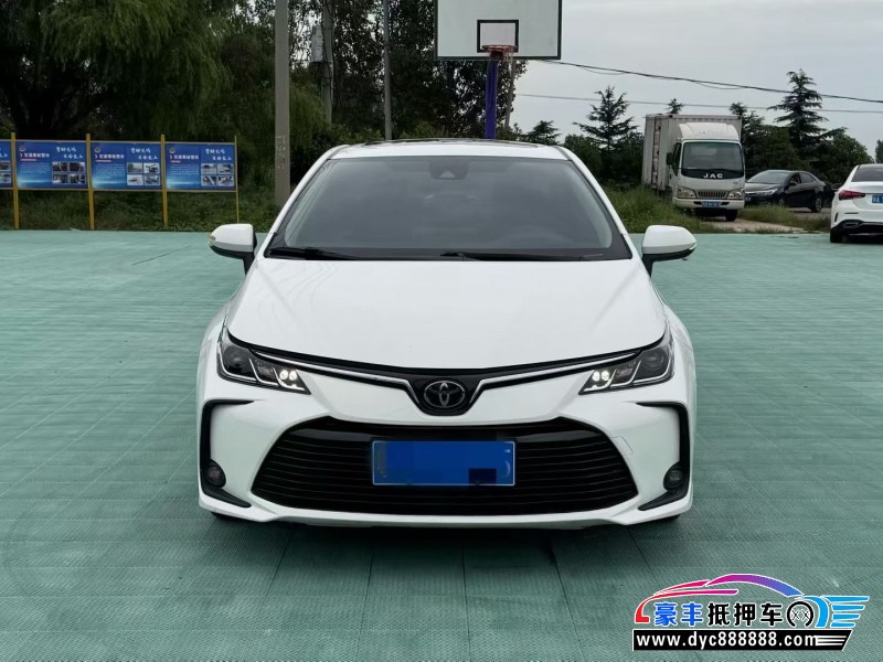 21年丰田卡罗拉轿车抵押车出售