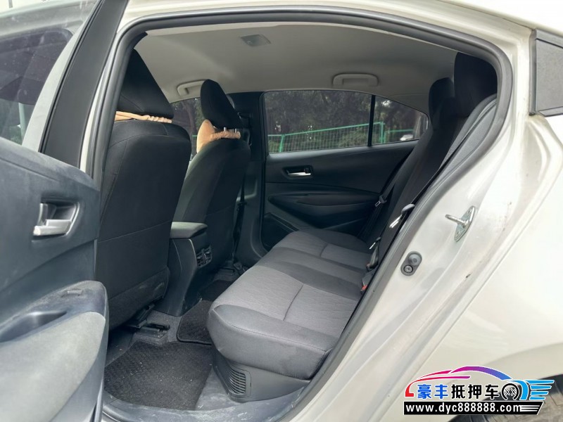 24年丰田卡罗拉轿车抵押车出售