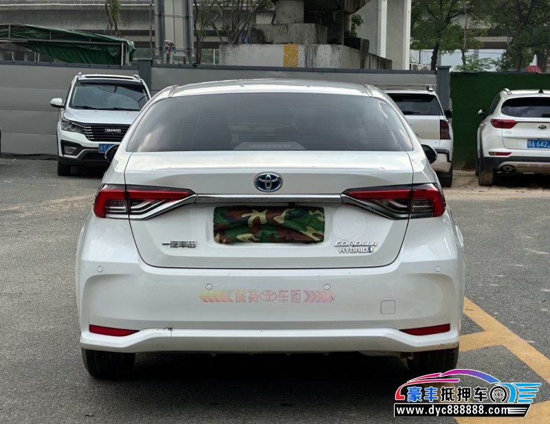 24年丰田卡罗拉轿车抵押车出售