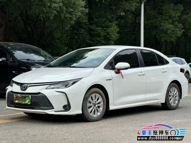 24年丰田卡罗拉轿车抵押车出售