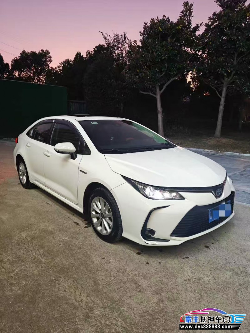 20年丰田卡罗拉轿车抵押车出售