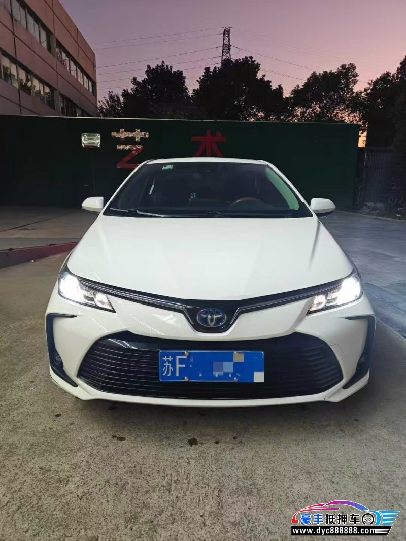 20年丰田卡罗拉轿车抵押车出售
