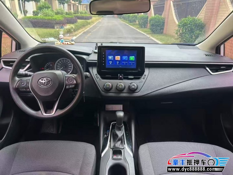 23年丰田卡罗拉轿车抵押车出售