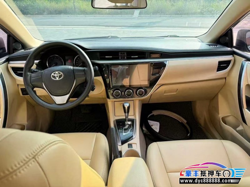 15年丰田卡罗拉轿车抵押车出售