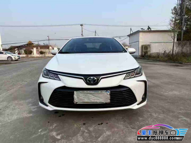 22年丰田卡罗拉轿车抵押车出售