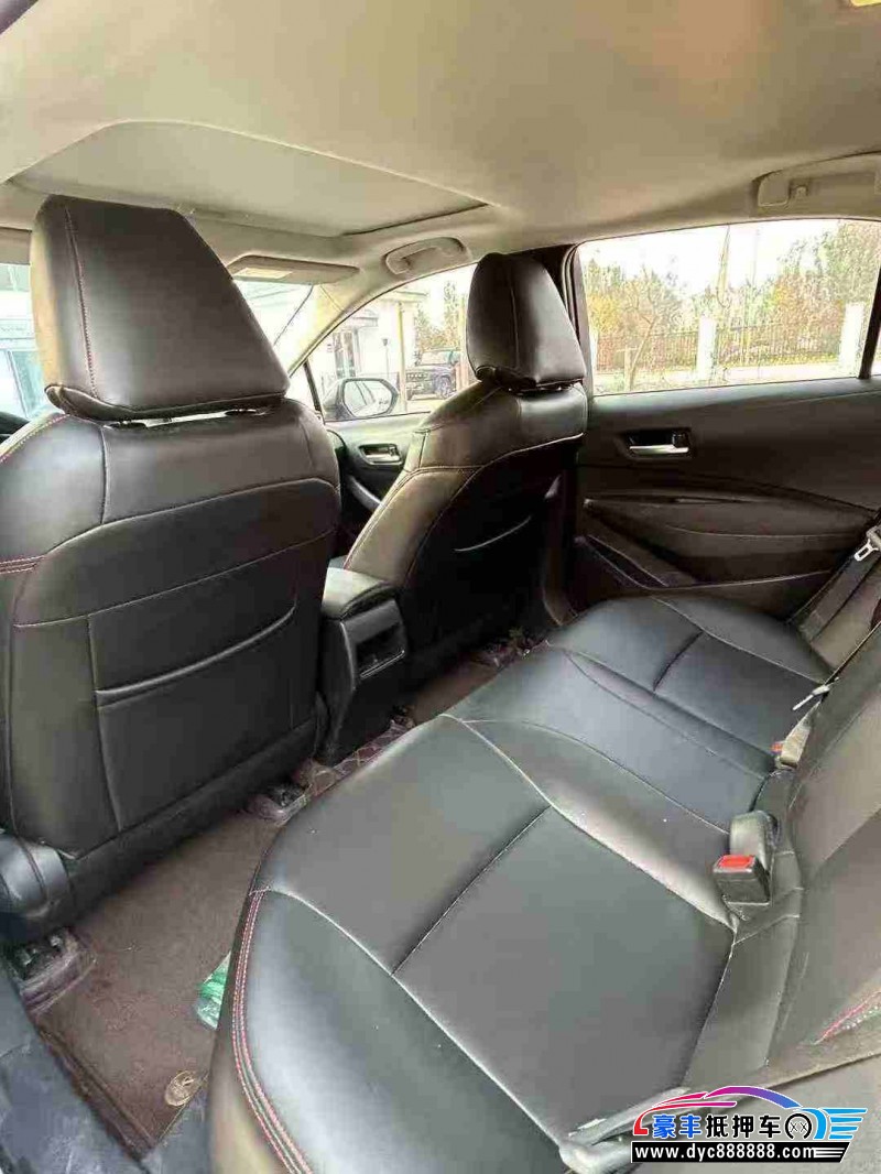 22年丰田卡罗拉轿车抵押车出售