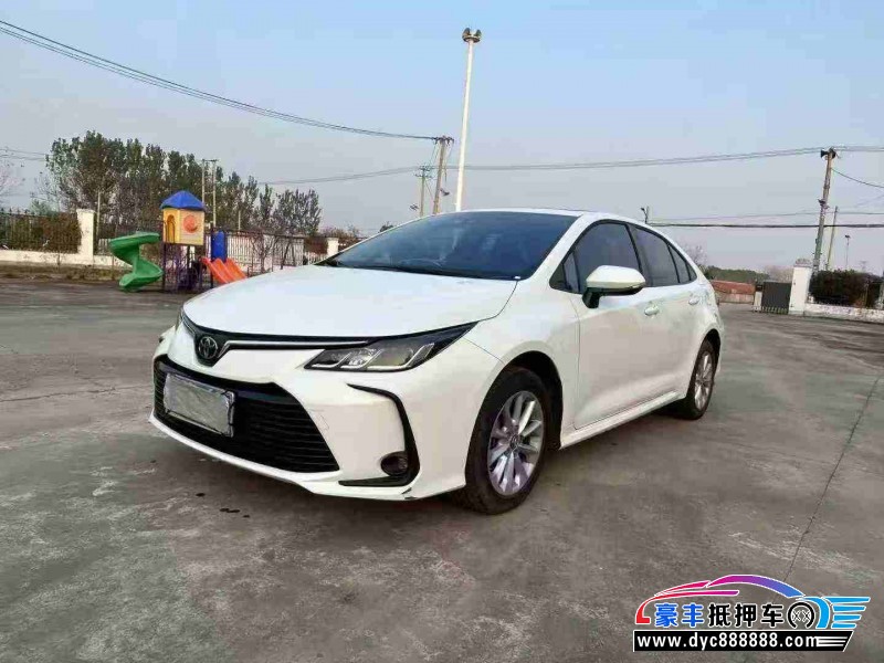 22年丰田卡罗拉轿车抵押车出售
