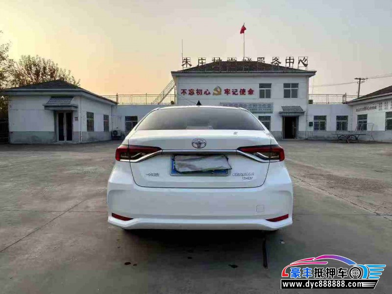 22年丰田卡罗拉轿车抵押车出售