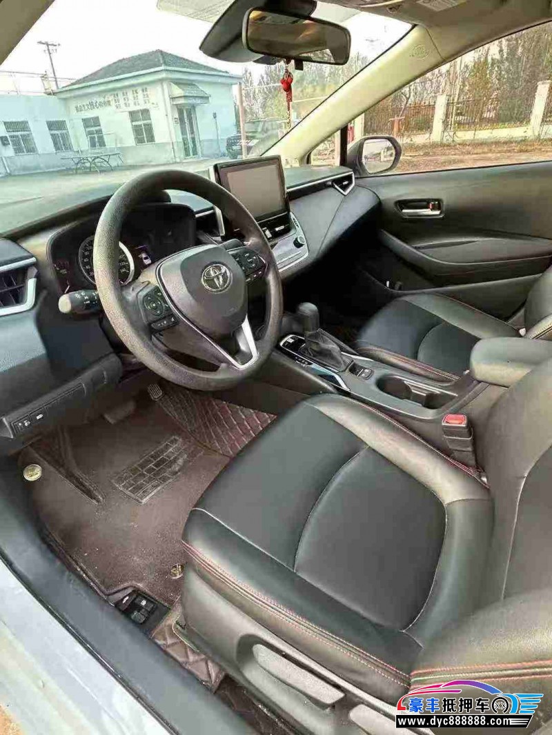 22年丰田卡罗拉轿车抵押车出售