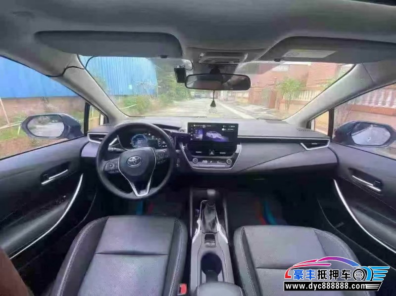 23年丰田卡罗拉轿车抵押车出售