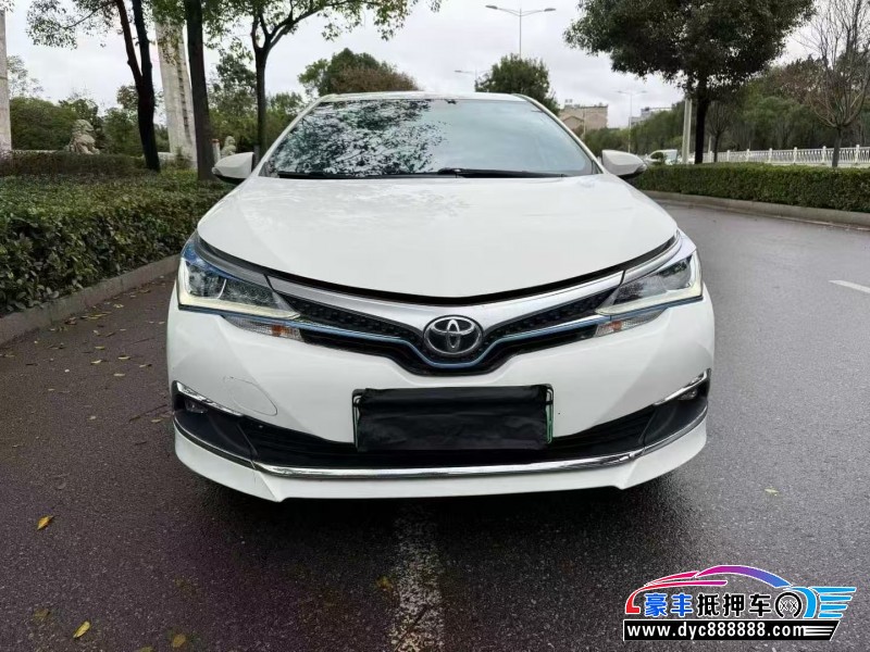 21年丰田卡罗拉轿车抵押车出售