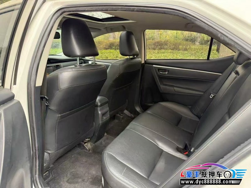 21年丰田卡罗拉轿车抵押车出售