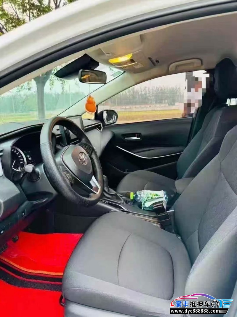 21年丰田卡罗拉轿车抵押车出售