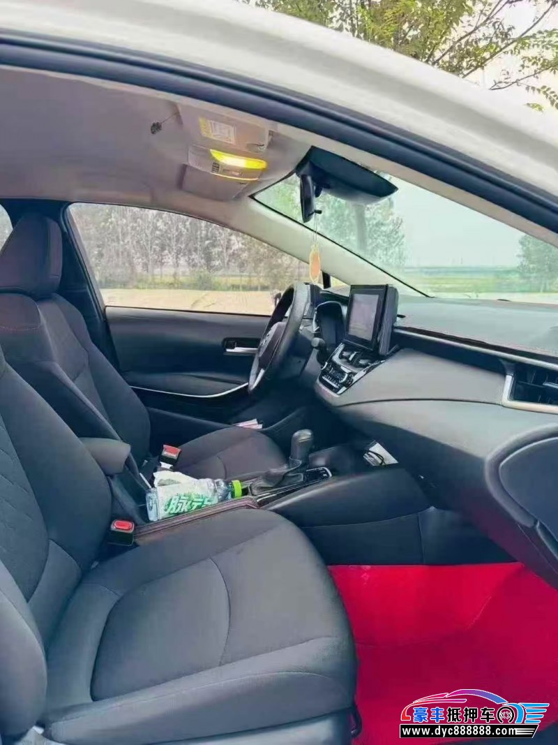 21年丰田卡罗拉轿车抵押车出售