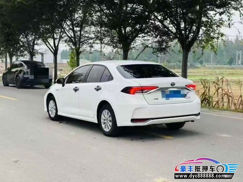 21年丰田卡罗拉轿车抵押车出售