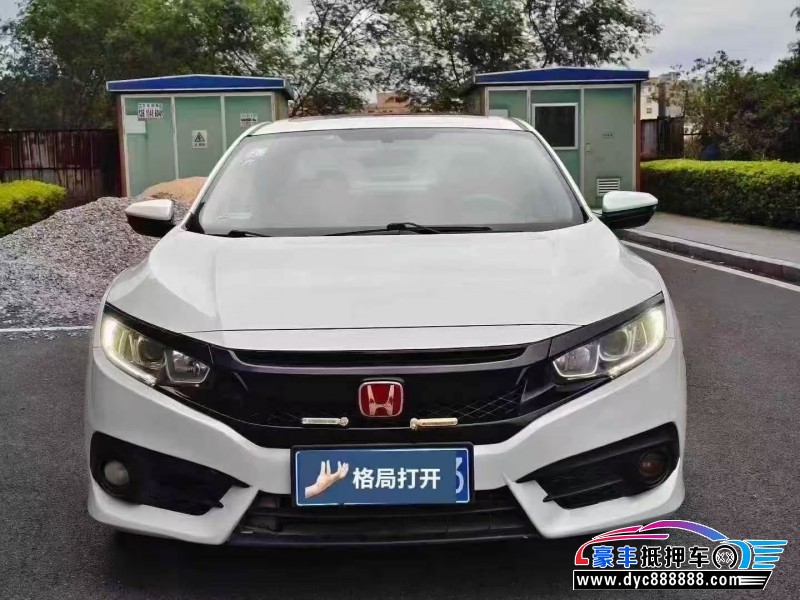 抵押车出售18年本田思域轿车