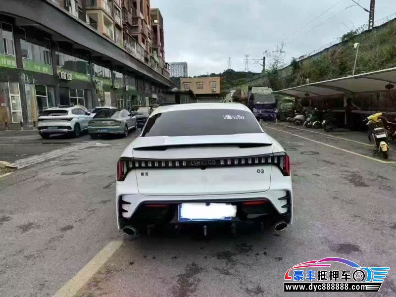 23年领克03轿车抵押车出售