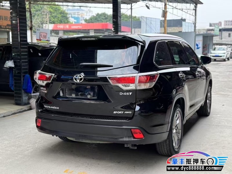 16年丰田汉兰达轿车抵押车出售