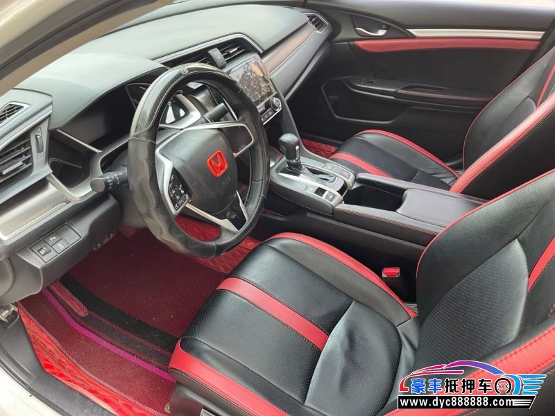 18年本田思域轿车抵押车出售