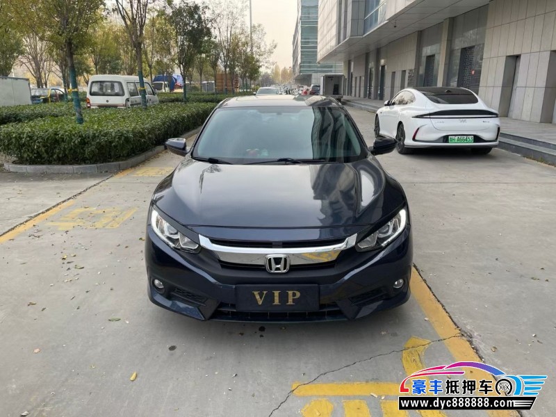 19年本田思域轿车抵押车出售
