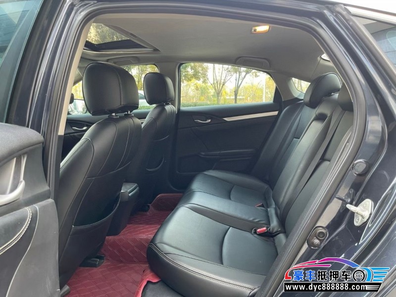 19年本田思域轿车抵押车出售