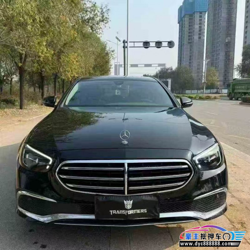 21年奔驰E轿车抵押车出售