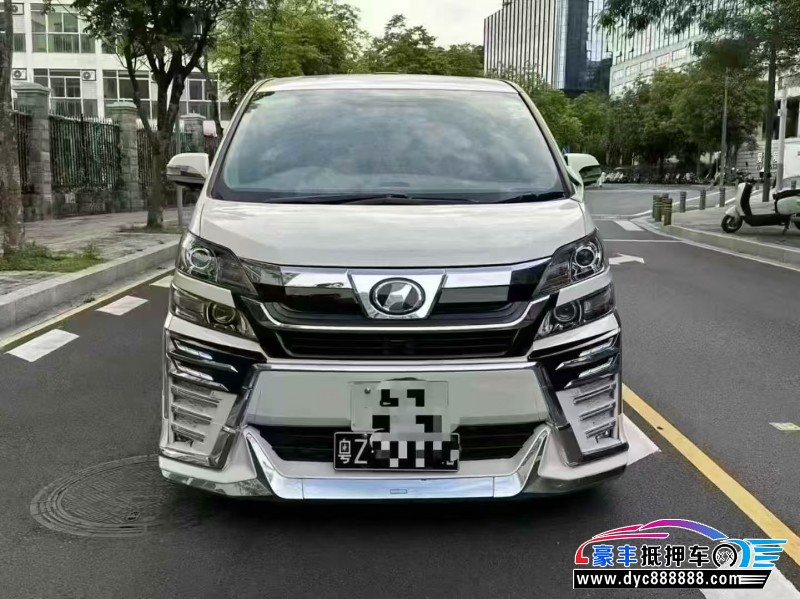 抵押车出售15年丰田威尔法轿车