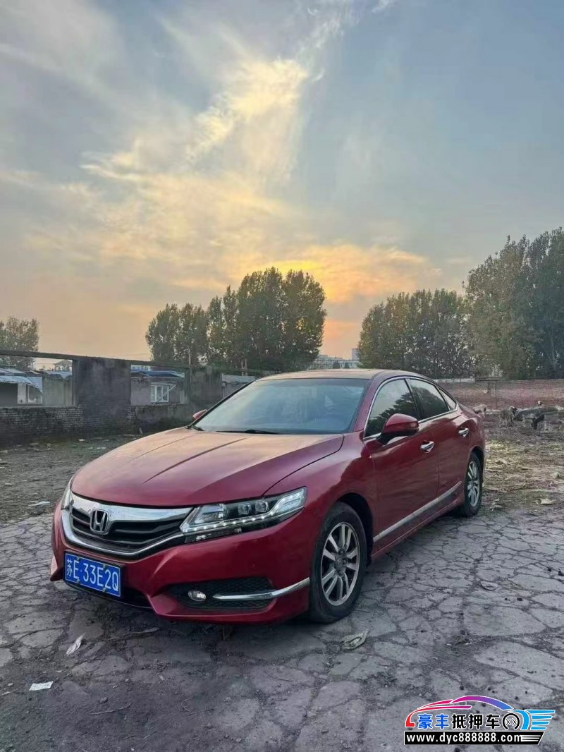 17年本田思铂睿轿车抵押车出售