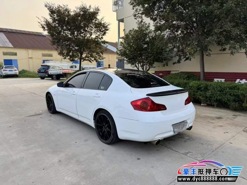 11年英菲尼迪G37轿车抵押车出售