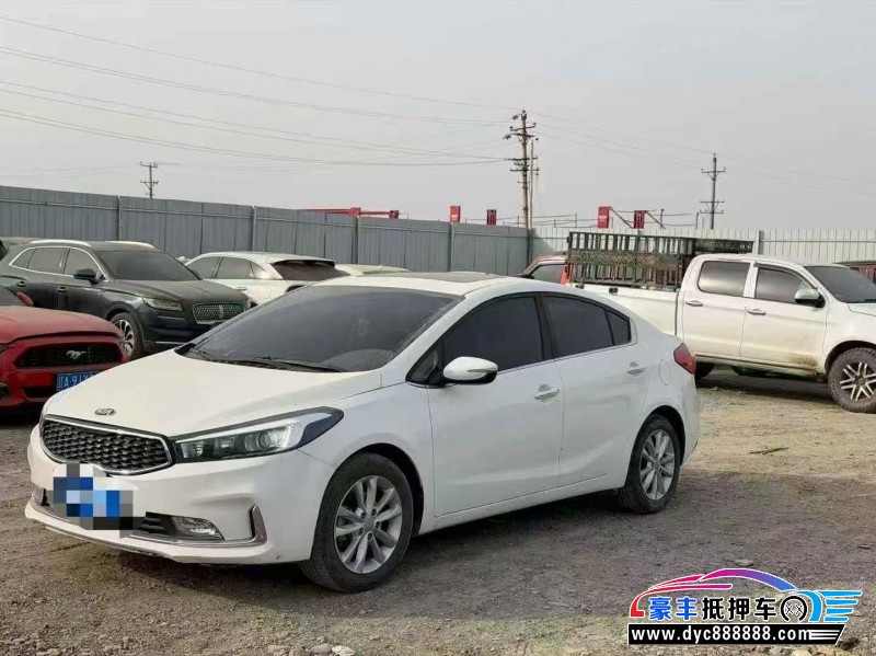 17年起亚K3轿车抵押车出售