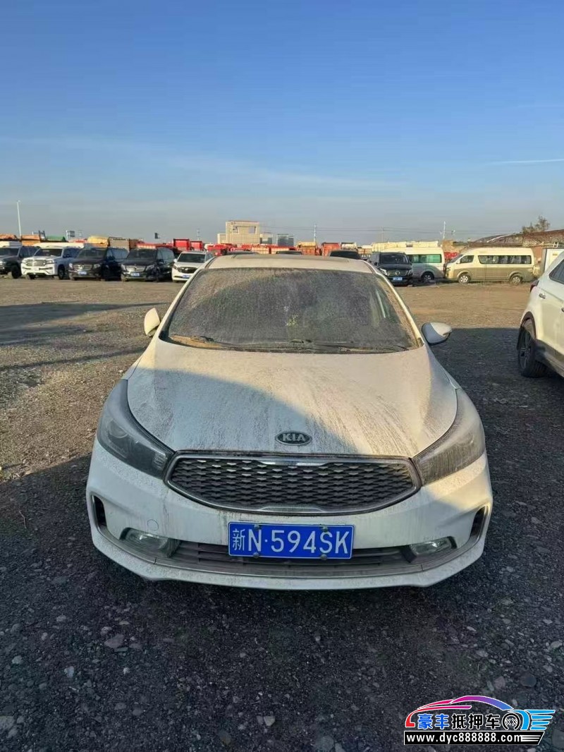 18年起亚K3轿车抵押车出售