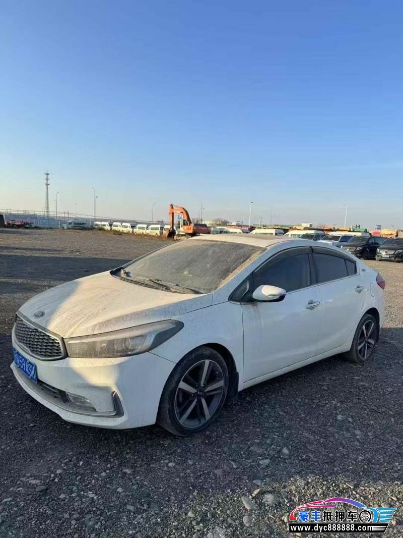 18年起亚K3轿车抵押车出售