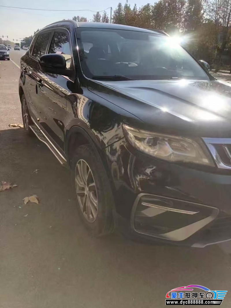 19年吉利博越轿车抵押车出售