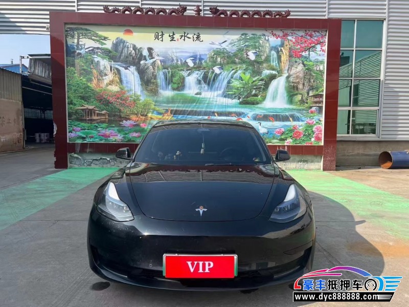 抵押车出售22年特斯拉MODEL 3轿车