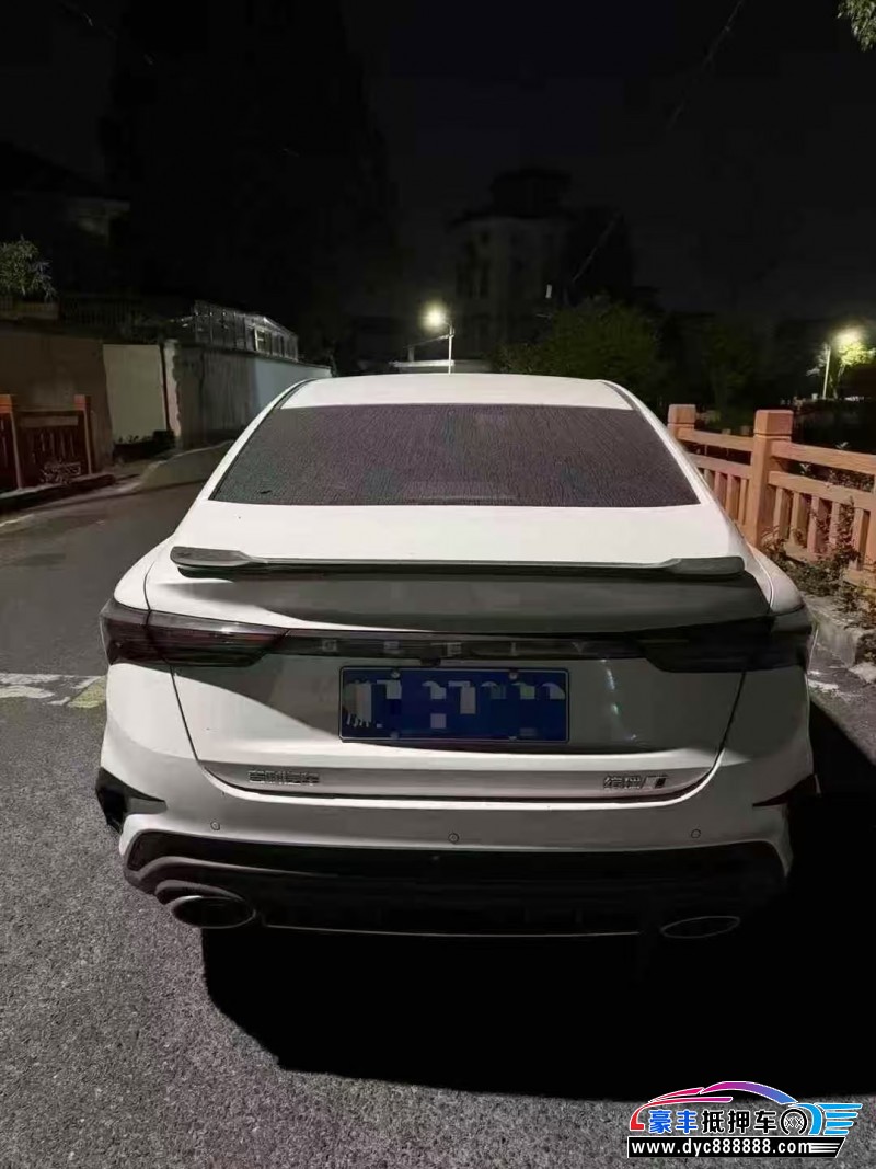 23年吉利缤瑞轿车抵押车出售
