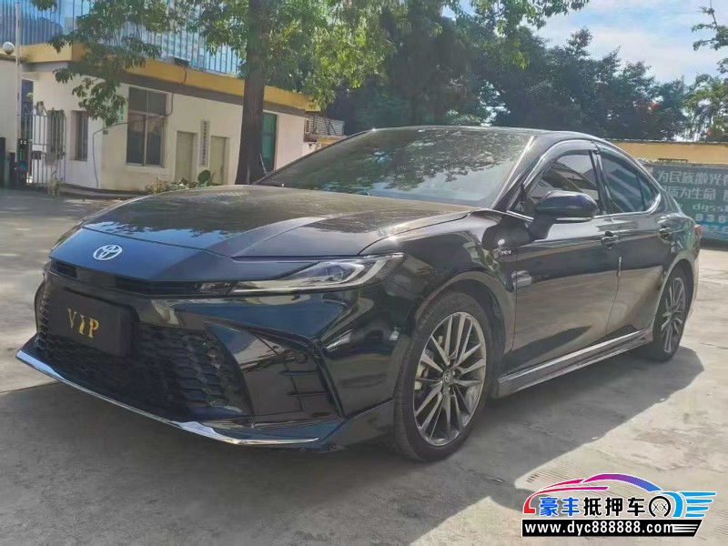 24年丰田凯美瑞轿车抵押车出售