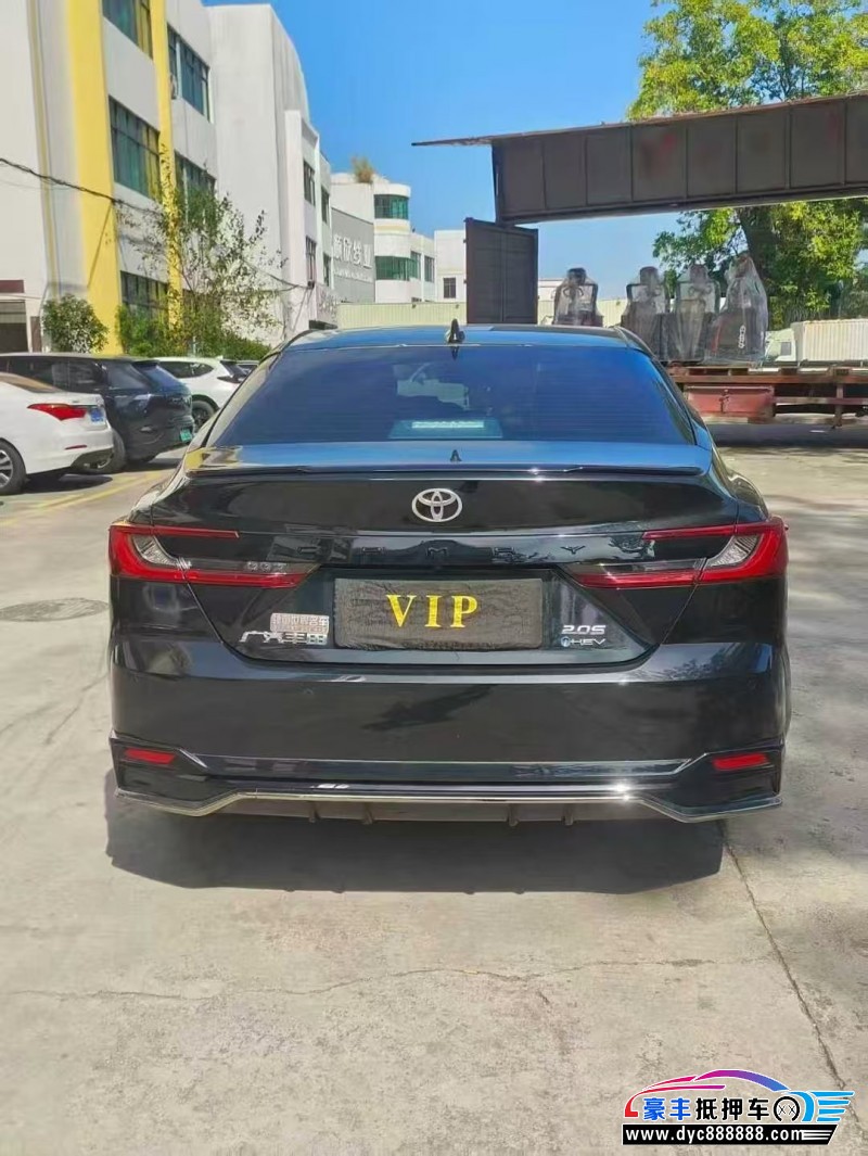 24年丰田凯美瑞轿车抵押车出售