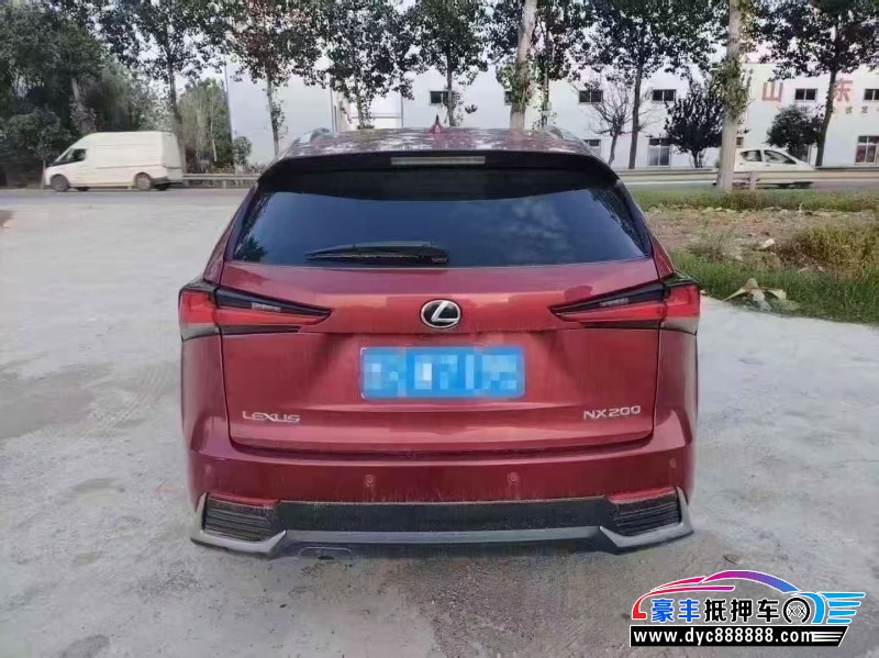 18年雷克萨斯NXSUV抵押车出售
