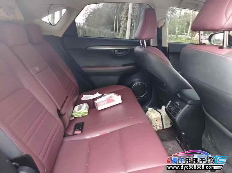 18年雷克萨斯NXSUV抵押车出售