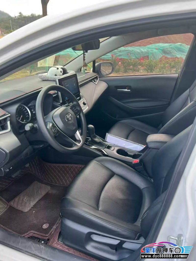 21年丰田卡罗拉轿车抵押车出售