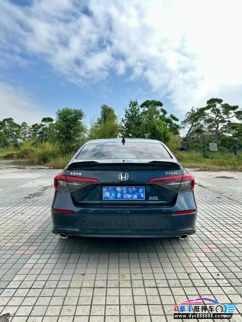 22年本田思域轿车抵押车出售