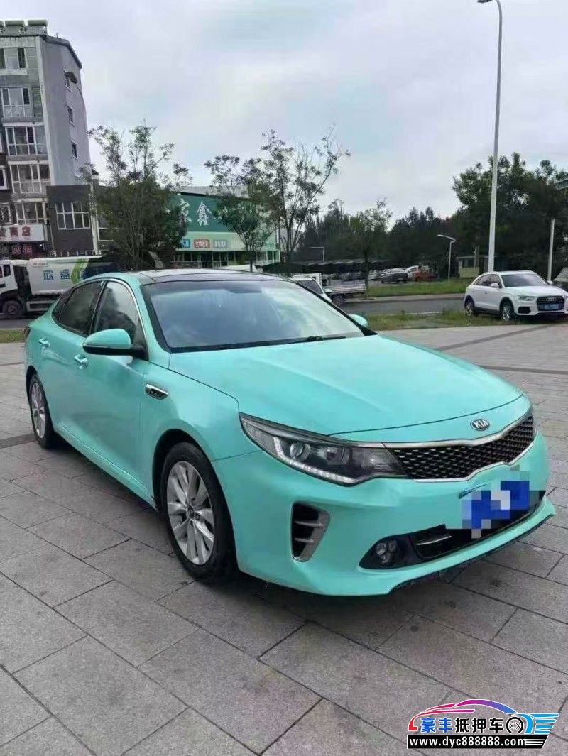 16年起亚K5轿车抵押车出售