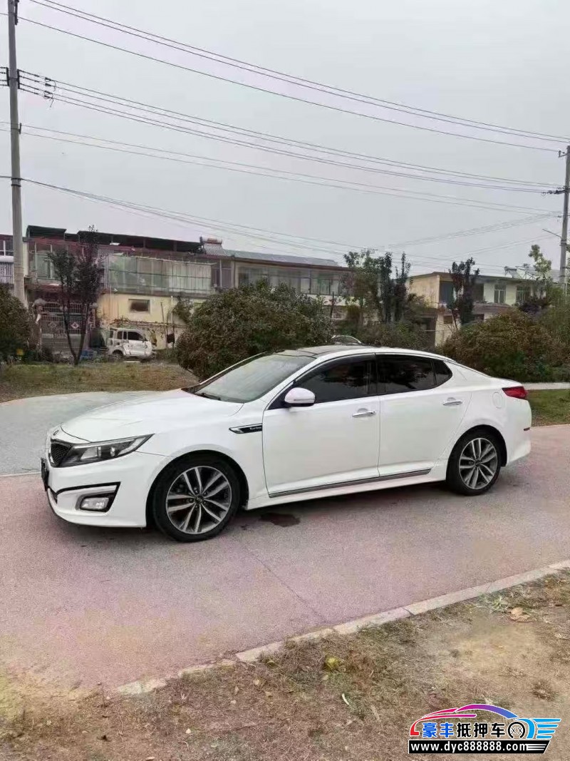 14年起亚K5轿车抵押车出售