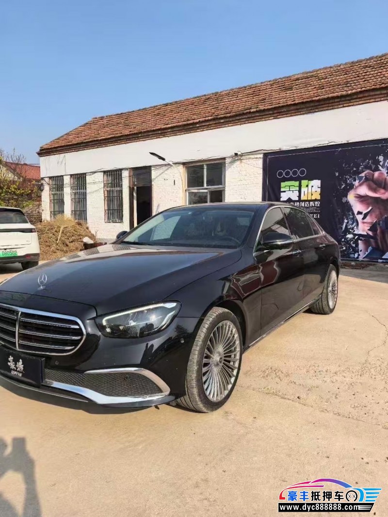 23年奔驰E轿车抵押车出售