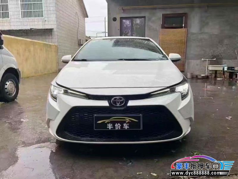 22年丰田雷凌轿车抵押车出售