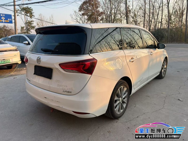 19年别克别克GL6轿车抵押车出售