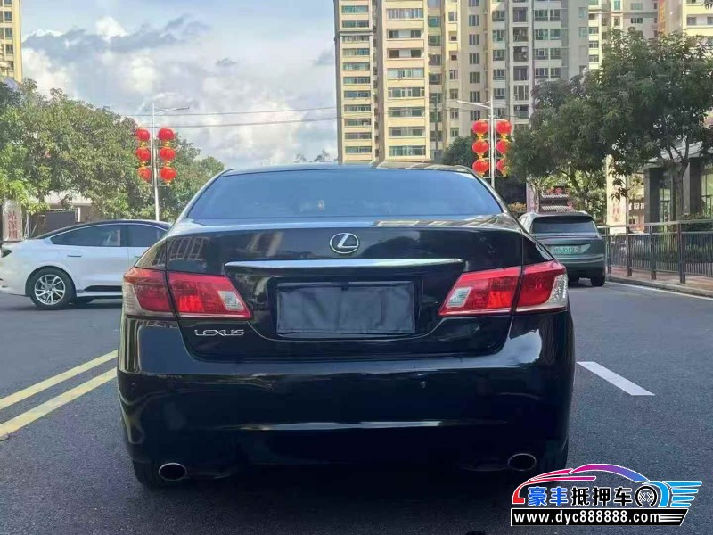11年雷克萨斯ES轿车抵押车出售