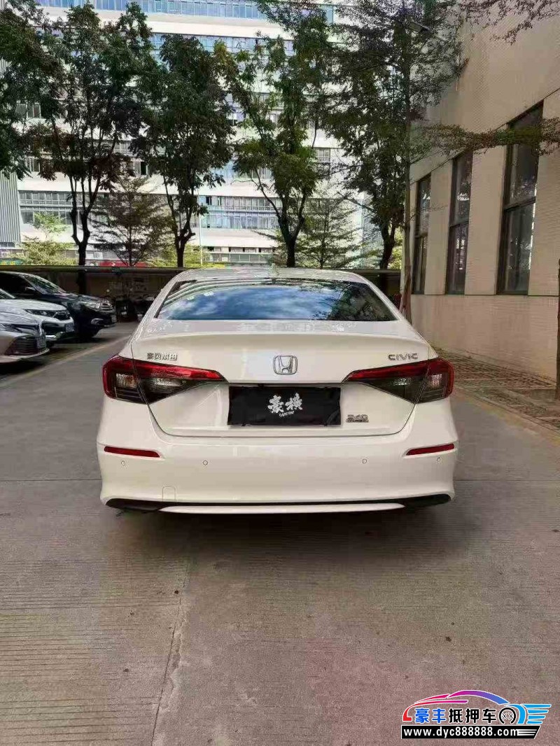 23年本田思域轿车抵押车出售