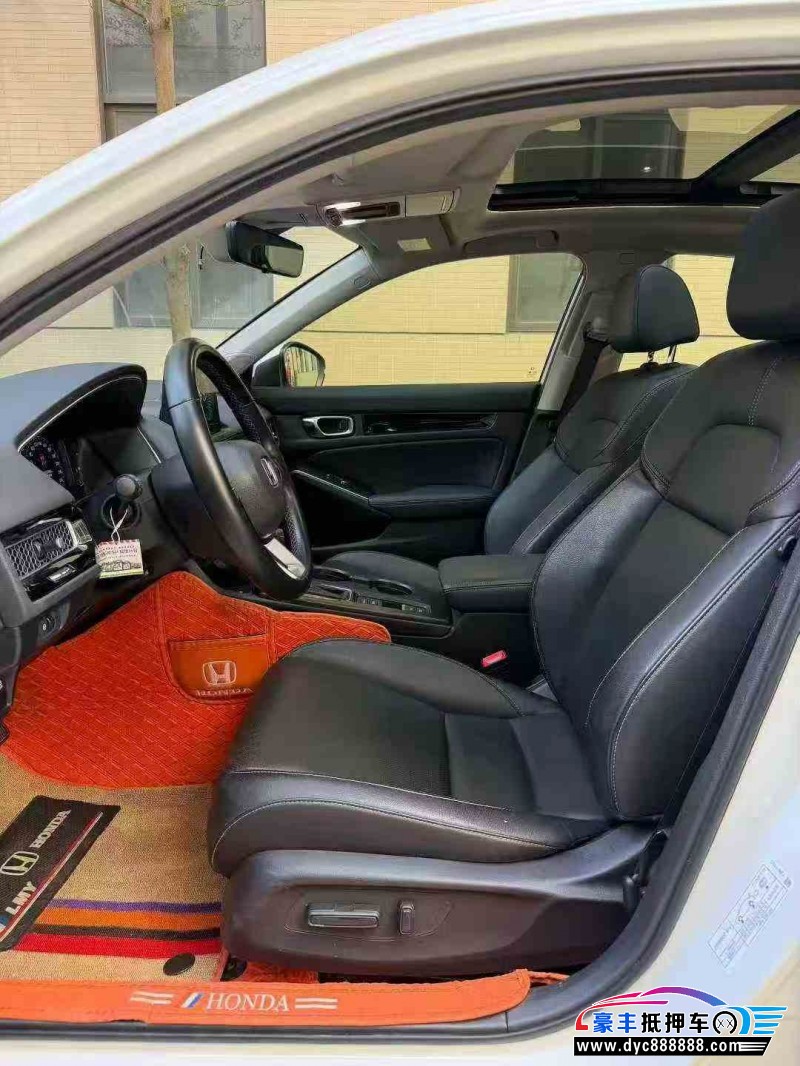 23年本田思域轿车抵押车出售